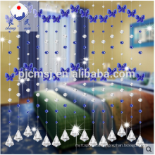 Blue Butterfly Crystal Bead Curtains for decoration or wedding thank you gifts